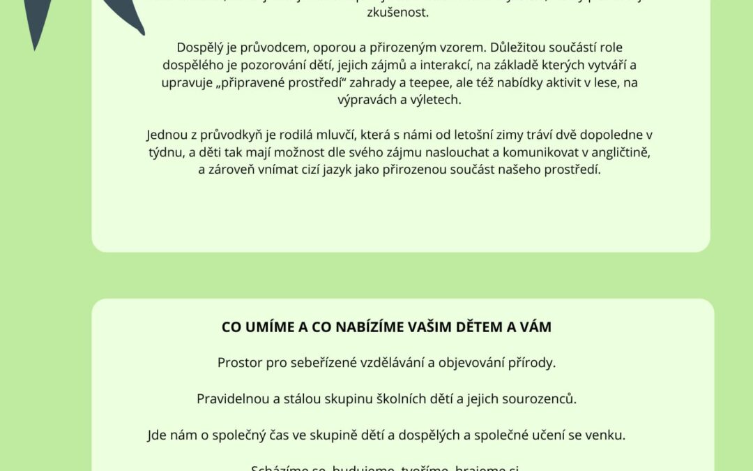 Den otevřených dveří v neškole